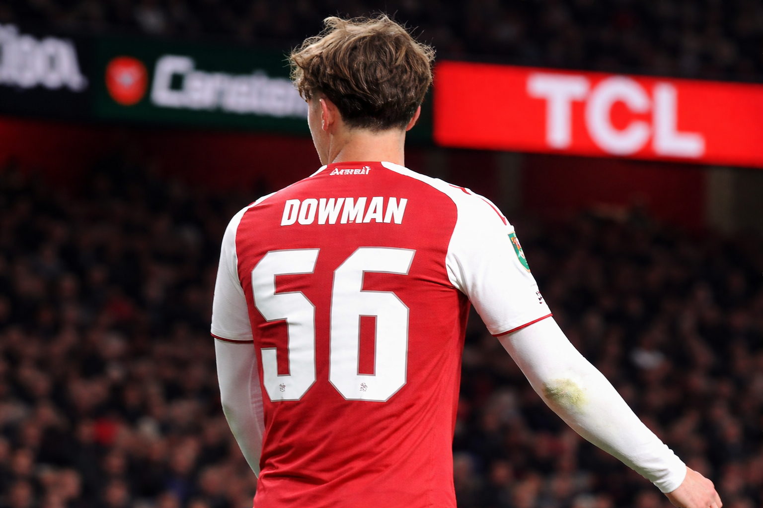 Unge Max Downman imponerer i tæt opgør mellem Mansfield Town og Arsenal!