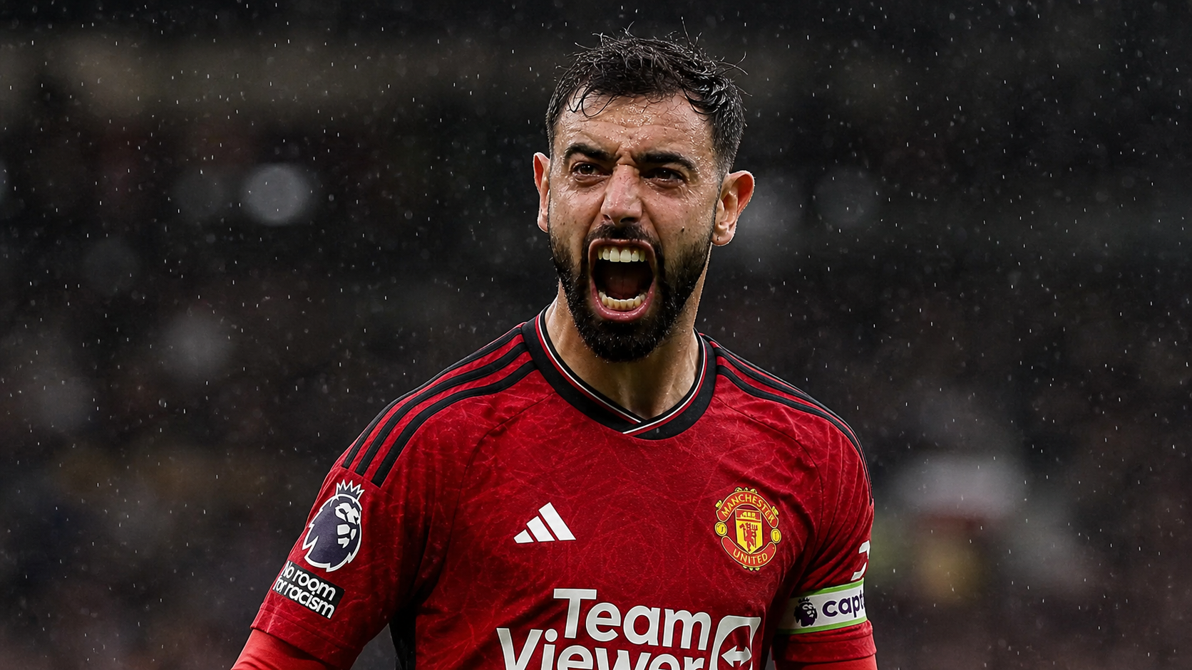 Bruno Fernandes i hælene på Kevin De Bruyne og Thierry Henry
