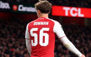 Unge Max Downman imponerer i tæt opgør mellem Mansfield Town og Arsenal!